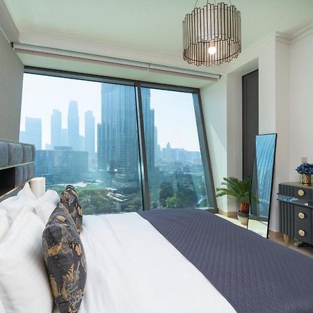 Prestige Living 1Br With Full Burj Khalifa View By Auberge Apartment Dubai Ngoại thất bức ảnh